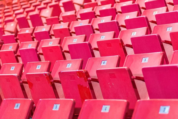 Üres szék az olimpiai stadion: Lake Placid — Stock Fotó