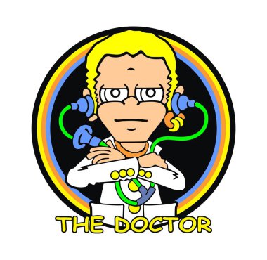 The Doctor 46 Valentino Rossi clipart