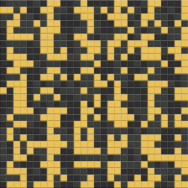 Fond Carré Mosaïque Céramique Pixels Abstraits Carreaux Céramique Texture Murale — Photo