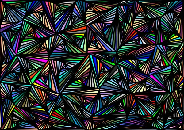 Fundo Triângulos Diferentes Tons Interligados Fundo Abstrato Composto Por Triângulos — Fotografia de Stock