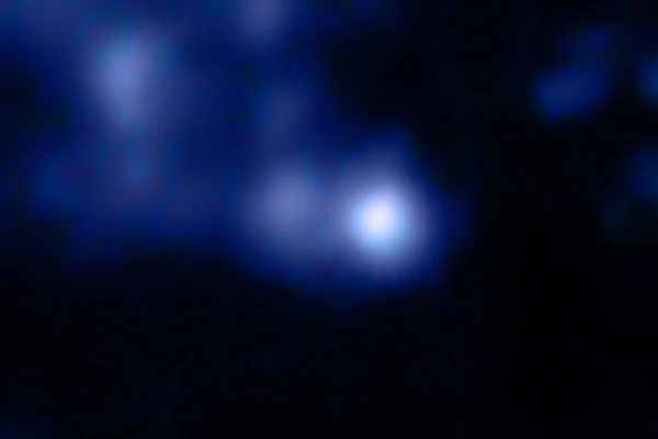 Голубые Подсветки Черном — стоковое фото