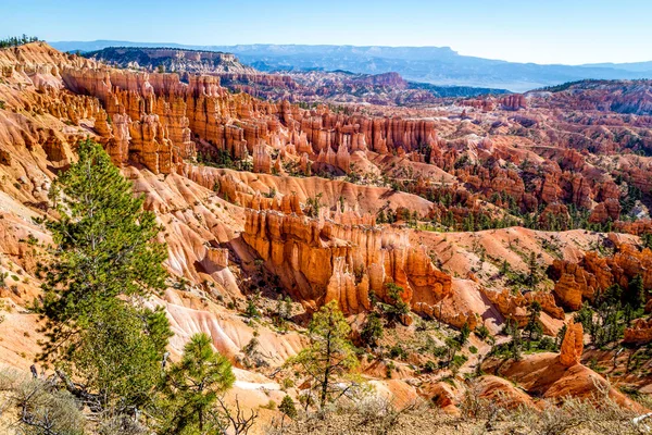 İlham noktası üzerinden amfitiyatro, gündoğumu, Bryce Canyon Milli Parkı, Utah, bize