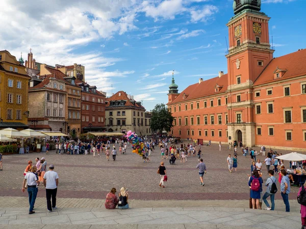 Plein van de oude stad van Warschau — Stockfoto