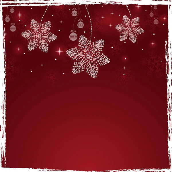 Banner with snowflakes. — Stock Vector