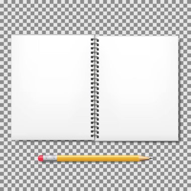 Not Defteri, metin veya resim için yer ile sahte. Alay kadar gölge ile boş. 