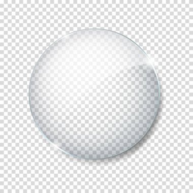 Yuvarlak, yalıtılmış cam çerçeve.