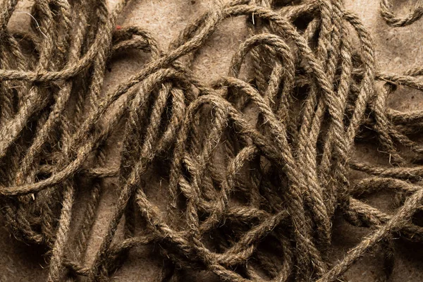 Веревка Запутанная Фон Кабеля — стоковое фото