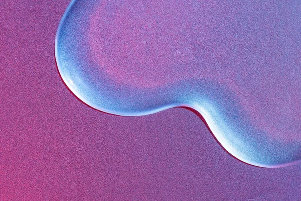 抽象液体色の背景 ドロップフュージョンマクロ — ストック写真