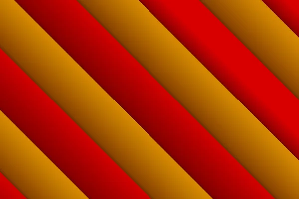 Abstrakter Rechteck-Hintergrund. Hintergrund aus rot und gold überlappenden geometrischen Rechtecken. 3D-Effekt auf rote und orangefarbene Linien mit Schatten. — Stockvektor