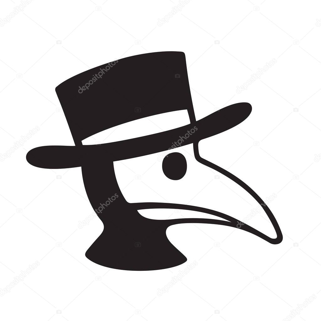 Plague doctor illustration