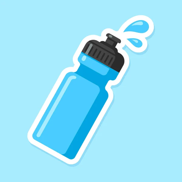 Wasserflasche — Stockvektor