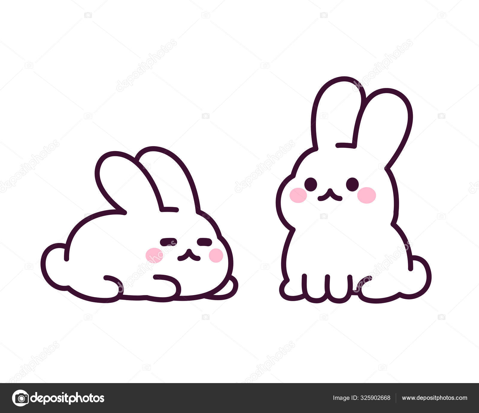 HOW TO DRAW AN EASTER BUNNY EASY DRAWING EASY AND FOFO - Drawing to Draw 