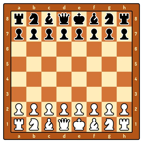 Chess 2d - Pieces Position 2 - Openclipart