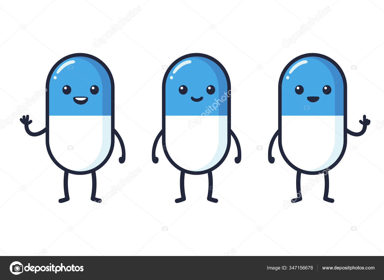 Cute Cartoon Character Set Medicine Pill Pharmacy Mascot Smiling Waving Stock Vector Image by ©Sudowoodo #347156678 Cute Cartoon Character Set Medicine Pill Pharmacy Mascot Smiling Waving Stock Vector Image by ©Sudowoodo #347156678