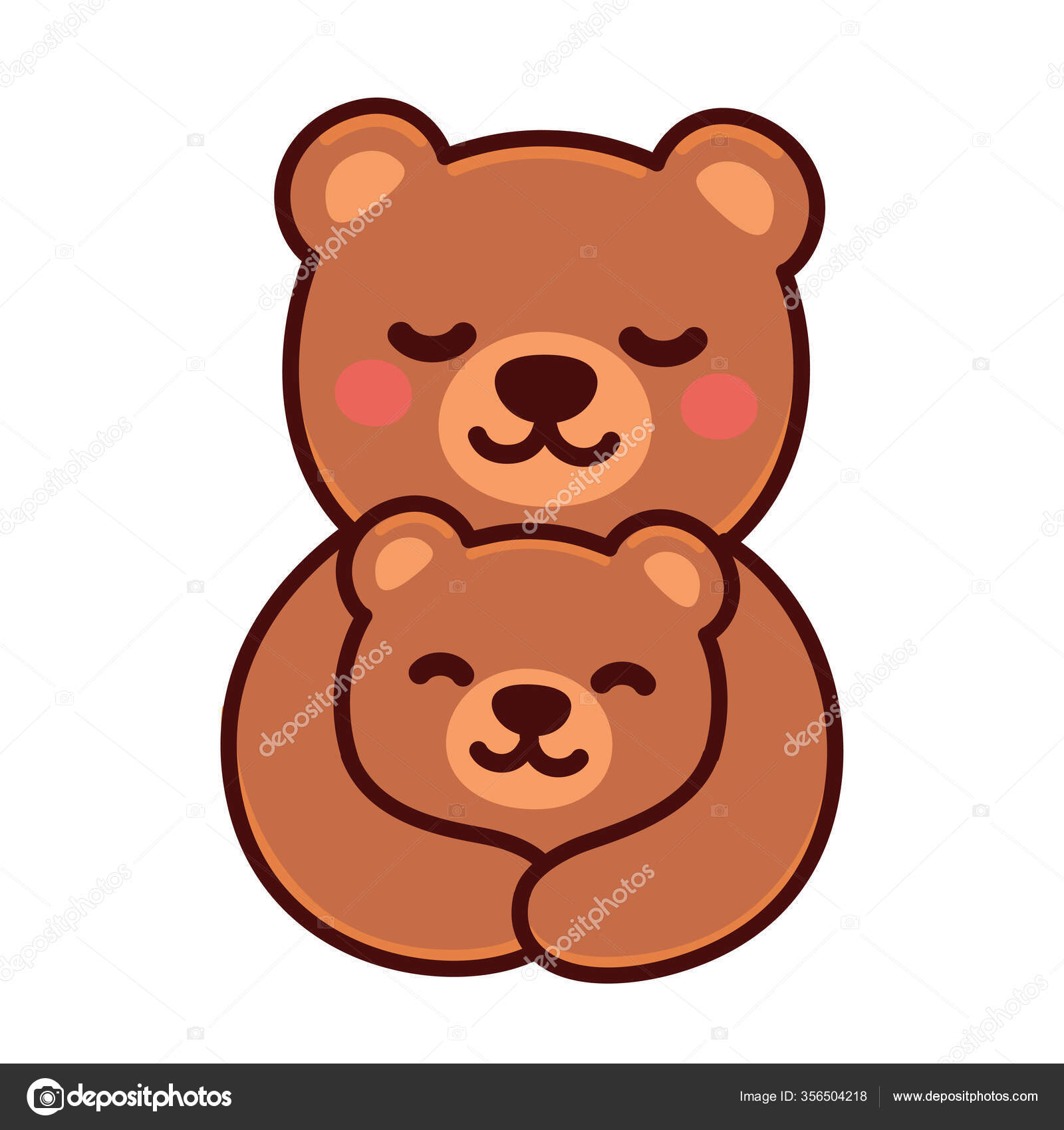 Cute Tiny Anime Bear Sticker, Animal, Cartoon, Sticker PNG Transparent  Clipart Image and PSD File for Free Download