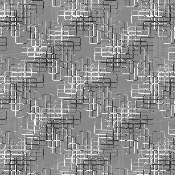 Patrón geométrico abstracto sobre un fondo gris — Vector de stock