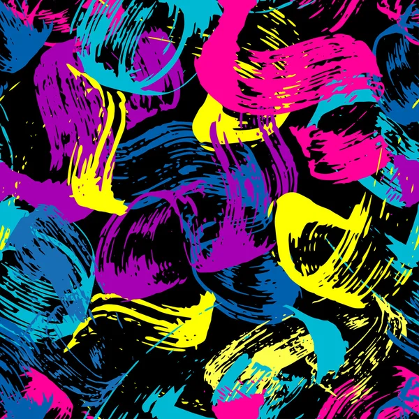 Graffiti fondo textura sin costuras — Vector de stock