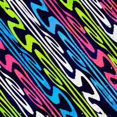 güzel renk soyut desen vektör çizim grafiti