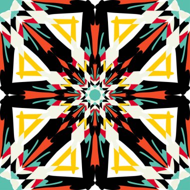 güzel seamless modeli. Dekoratif elemanlar. vektör çizim