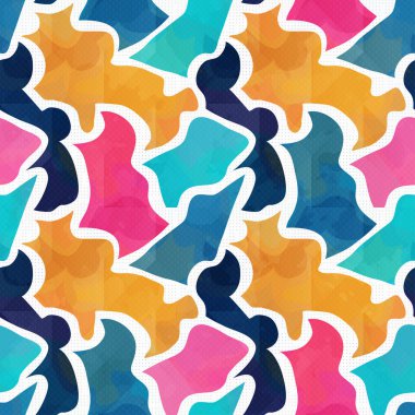 Renkli grafiti sorunsuz doku vektör çizim