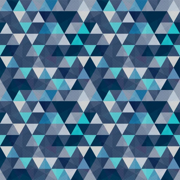 Små färgade trianglar sömlösa mönster — Stock vektor