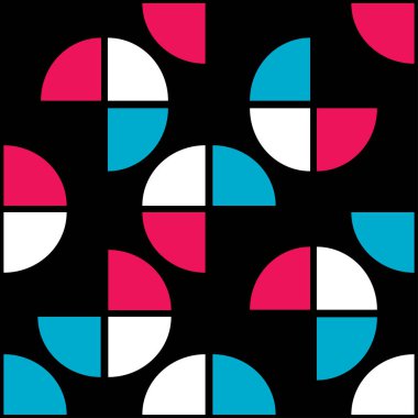 parlak renkli geometrik seamless modeli