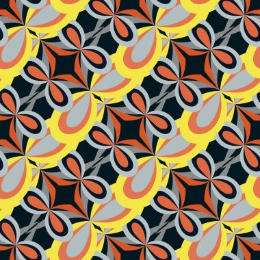 Tasarımınız için soyut renkli seamless modeli