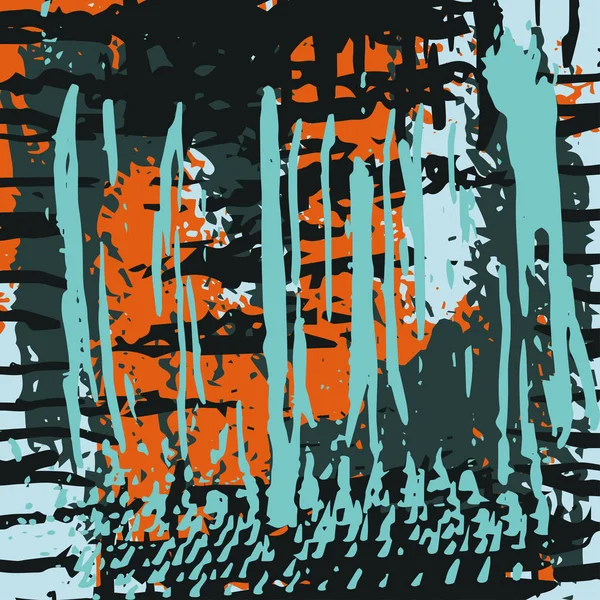 Belle illustration vectorielle abstraite de motif graffiti foncé — Image vectorielle