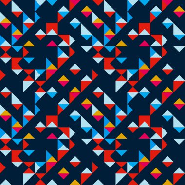 Tasarımınız için soyut geometrik dikişsiz desen