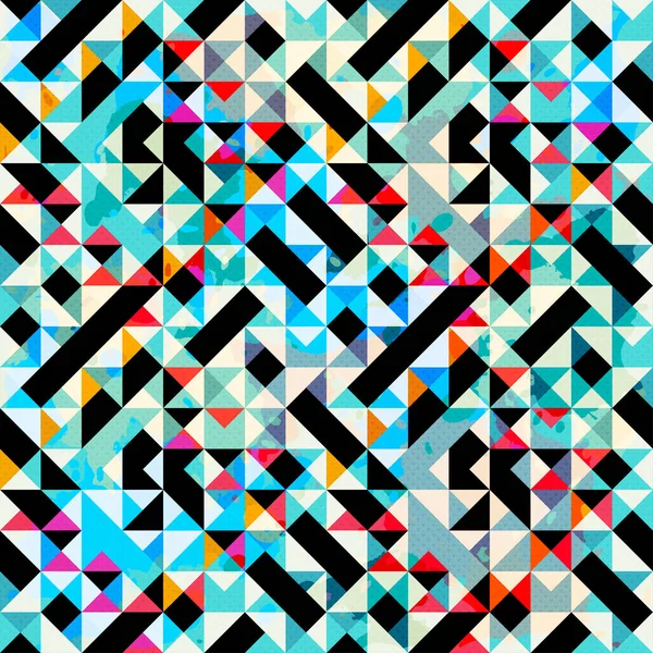 Πολύγωνα φωτεινά ψυχεδελικό αφηρημένη γεωμετρικά ομοιογενές φόντο — Διανυσματικό Αρχείο