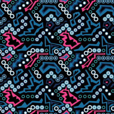 parlak arka plan grafiti seamless modeli