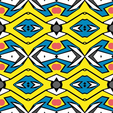 Yumuşak parlak soyut geometrik seamless modeli