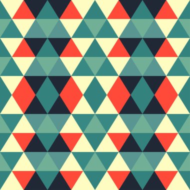 Soyut geometrik dikişsiz desen