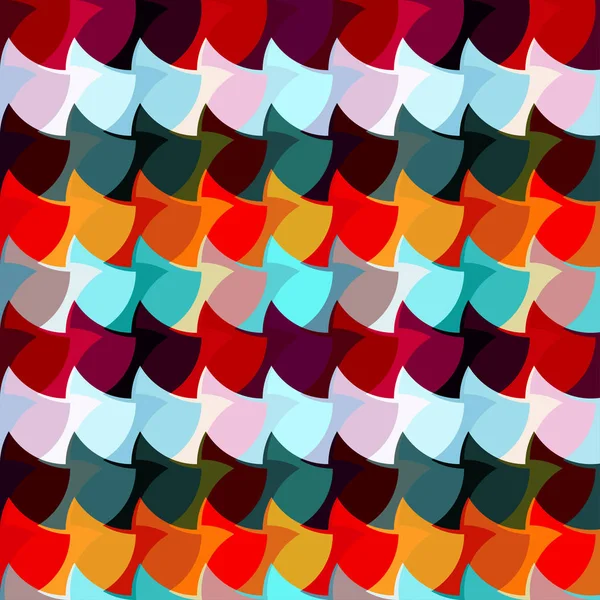 Patrón geométrico abstracto coloreado — Vector de stock