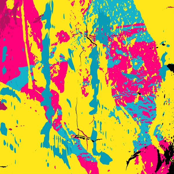 Красиві барвисті абстрактні багатокутники графіті Векторні ілюстрації — стоковий вектор