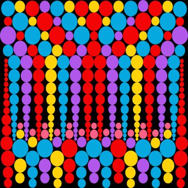 soyut geometrik model vektör çizimi