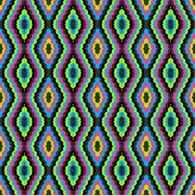 geometrik soyut renk seamless modeli