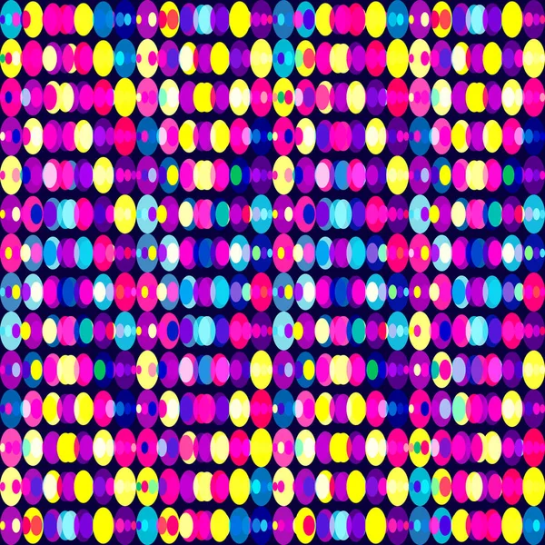Círculos coloridos brilhantes padrão geométrico —  Vetores de Stock