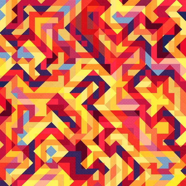Красиві кольорові багатокутники на яскравому геометричному фоні Векторні ілюстрації — стоковий вектор