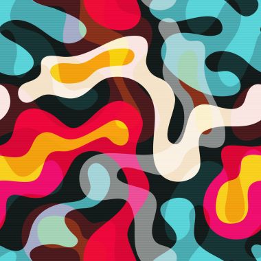 parlak grafiti geometrik seamless modeli grunge etkisi