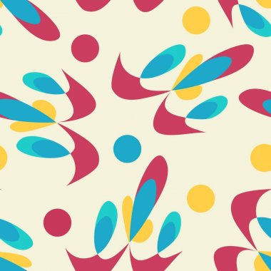 Grunge renkli grafiti seamless modeli