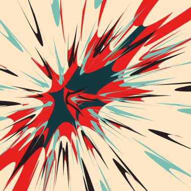 güzel renk soyut desen vektör çizim grafiti