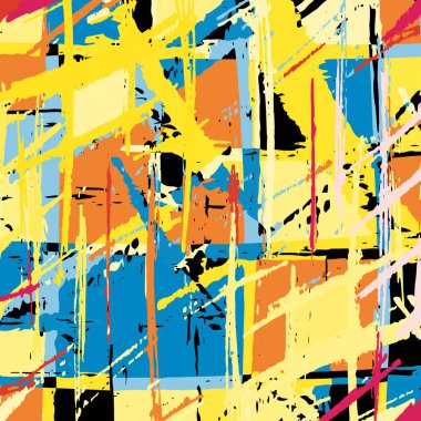 Güzel soyut grafiti yumuşak desen