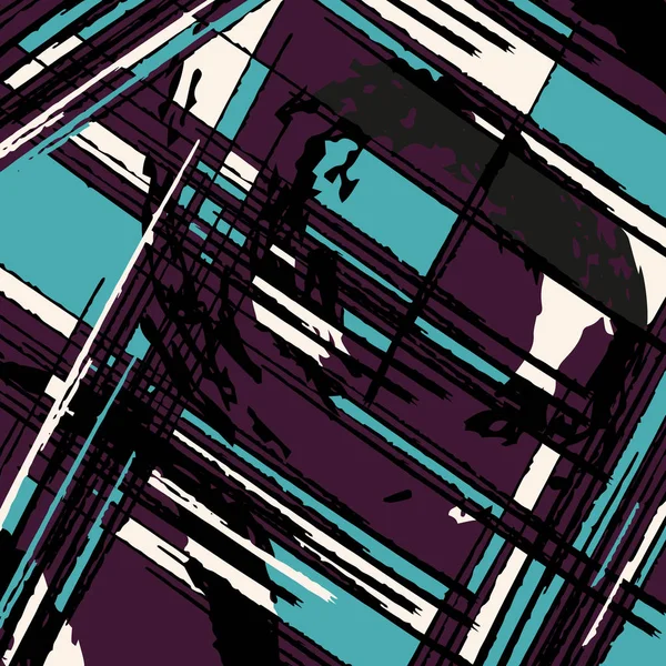 Fondo de graffiti de color abstracto — Vector de stock