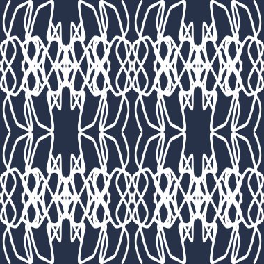 tek renkli vintage seamless modeli siyah bir zemin üzerine