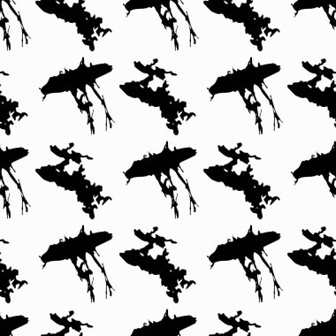 grafiti tarzı renkli soyut seamless modeli. Kalite vektör çizim tasarımınız için