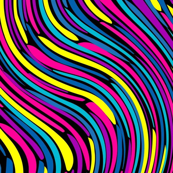 Geometrisch abstracte kleurenpatroon in graffiti stijl. Kwaliteit vectorillustratie voor uw ontwerp — Stockvector