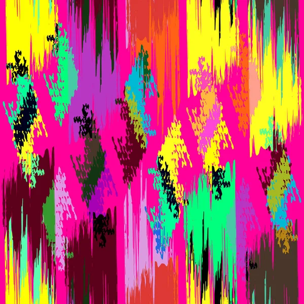 รูปแบบนามธรรมสีสันที่ไร้รอยต่อในสไตล์กราฟฟิตี ภาพเวกเตอร์คุณภาพสําหรับการออกแบบของคุณ — ภาพเวกเตอร์สต็อก