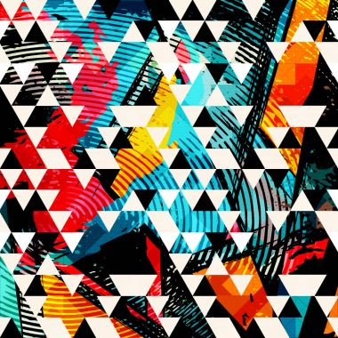 renk desen grafiti tarzı. Kalite vektör çizim tasarımınız için