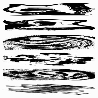 mürekkep hat koleksiyonu tasarlamak vektör için